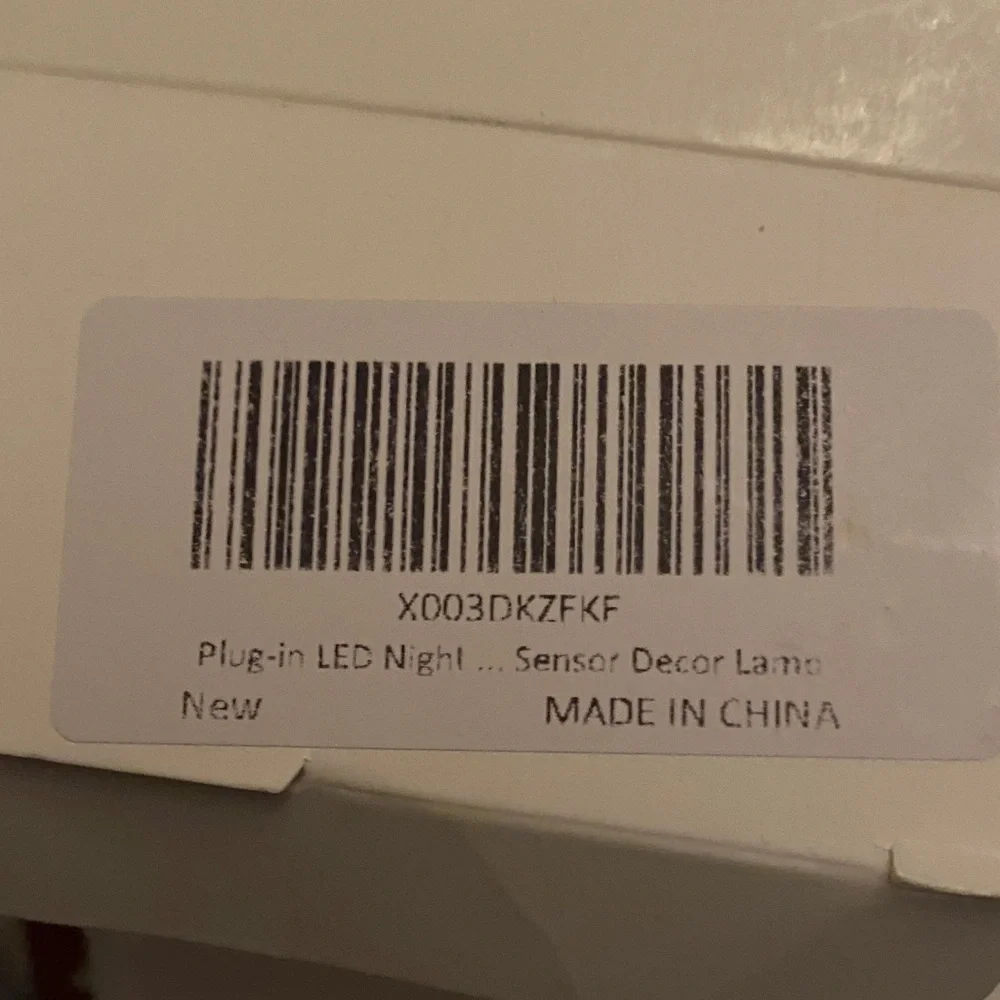 LED Night Sensor Decor Lamp - Picture 2 of 3